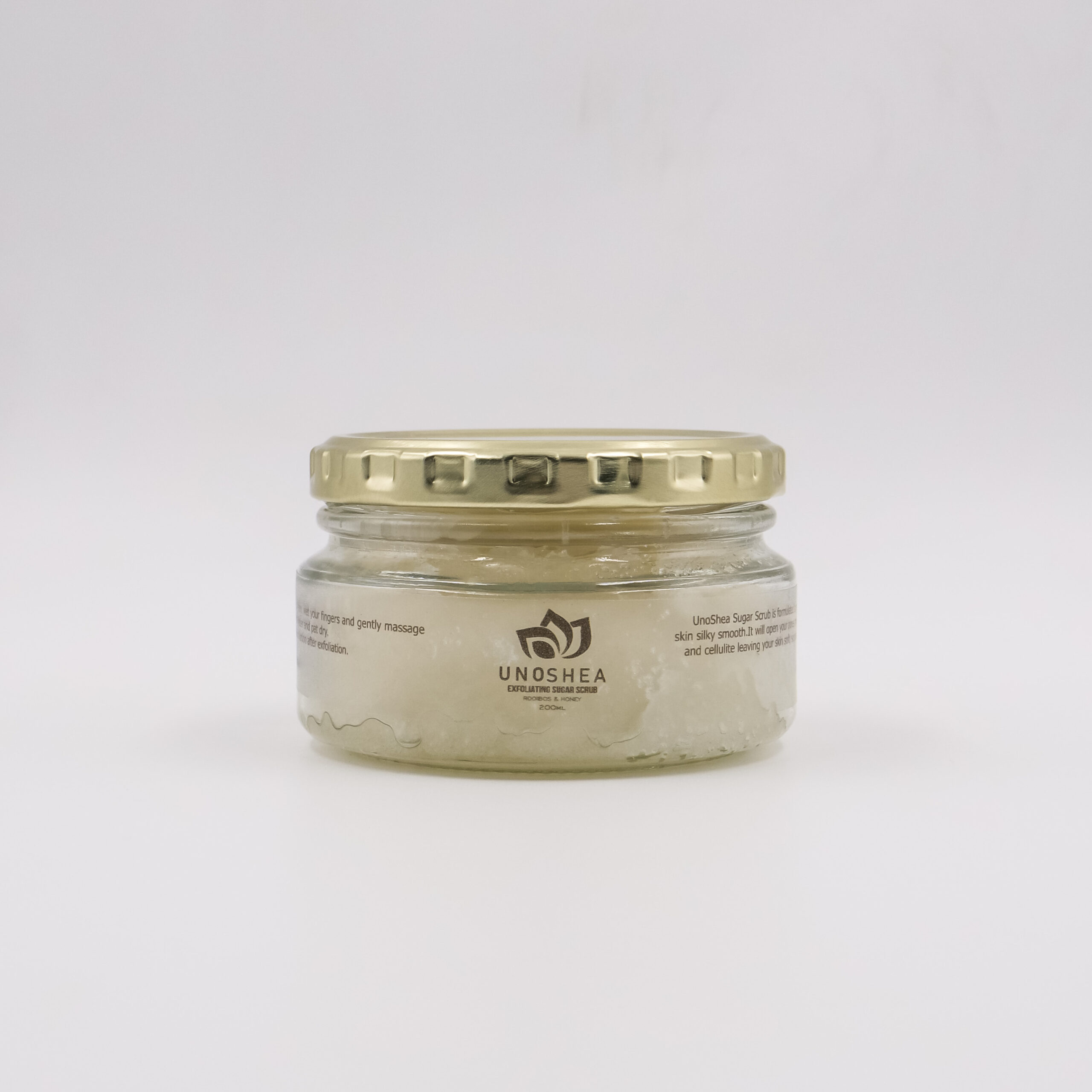 UnoShea Exfoliating Sugar Scrub (200ml)